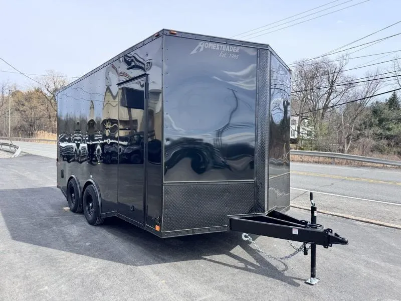 2026 Homesteader Trailers Intrepid HD 816IH 8.5X16' Blackout 9.5K GVWR 