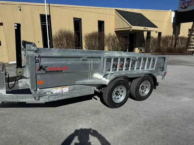2026 K-Trail Galvanized Dump Trailers SS-12 6X12'  10Klbs 