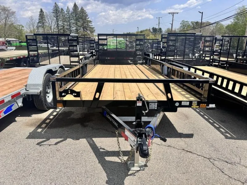 2026 Load Trail UE 7X18' Angle Frame Utility 10K GVWR W/ Sideload 