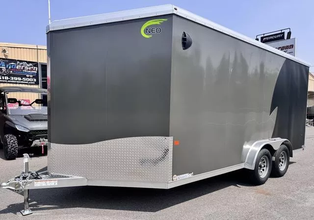 2025 NEO Trailers NAMR 7.5'X16' 84" Interior Height Tandem Trailer 