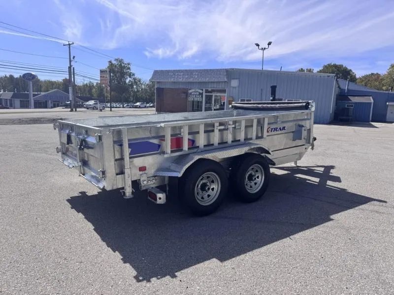 2026 K-Trail Galvanized Dump Trailers SS-12 6X12'  10klbs 