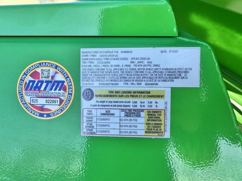 new Dump Trailers RawMaxx  for sale, in Ballston Lake, NY Thumbnail 258