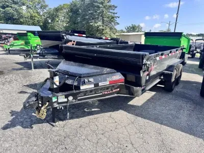 2027 Horizon Trailer LZ7 83"X14' BP 14K Dump Trailer 