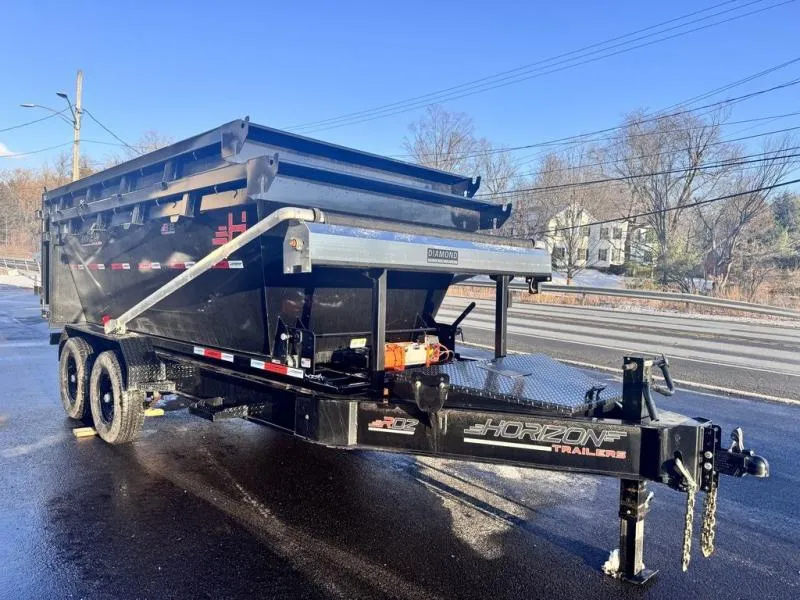 2026 Horizon Trailer RDZ 15.2K BP Hoist 16' W/Tarp Kit &  Two 16 Yard B 
