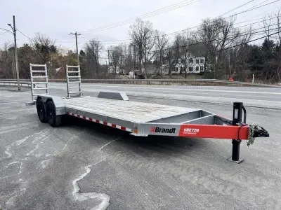 2026 Brandt Trailers UBE720 7X20' Performance Galvanized Equipment Trai