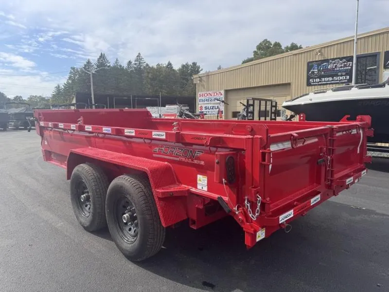 2026 Horizon Trailer EZ7 14K GVWR 83'' x 14' Dump w/ Mounting Brackets