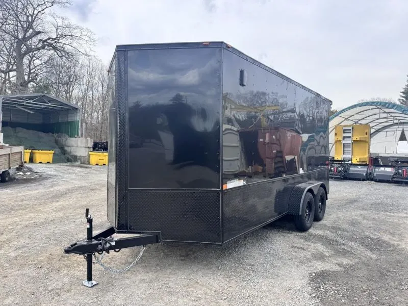 2026 Homesteader Trailers Intrepid 716IT 7X16' Blackout Enclosed OHV Package