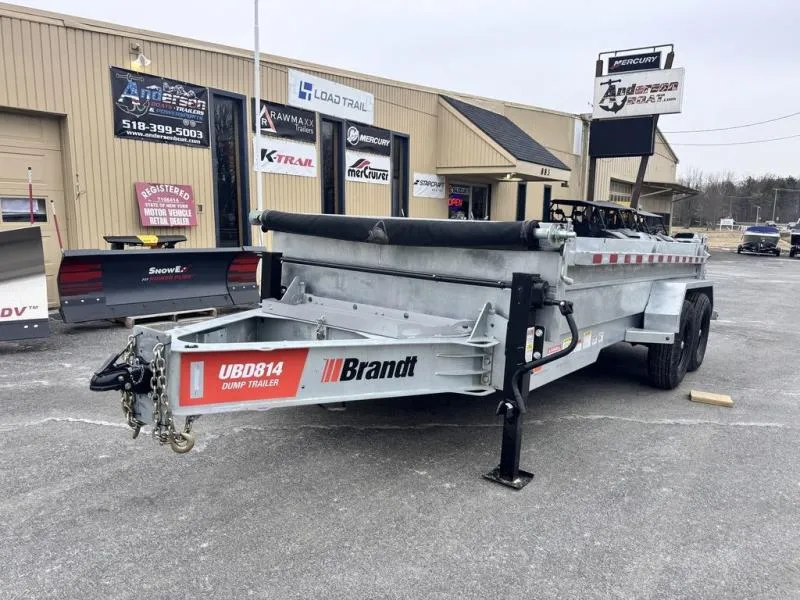 2026 Brandt Trailers UBD814 7X14' 16K GVWR Dump