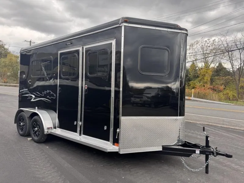 2026 Homesteader Trailer Stallion 2 Place Front Load Horse Trailer 