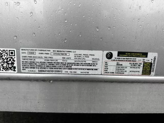 new Cargo (Enclosed) Trailers NEO Trailers  for sale, in Burnt Hills, NY Thumbnail 19