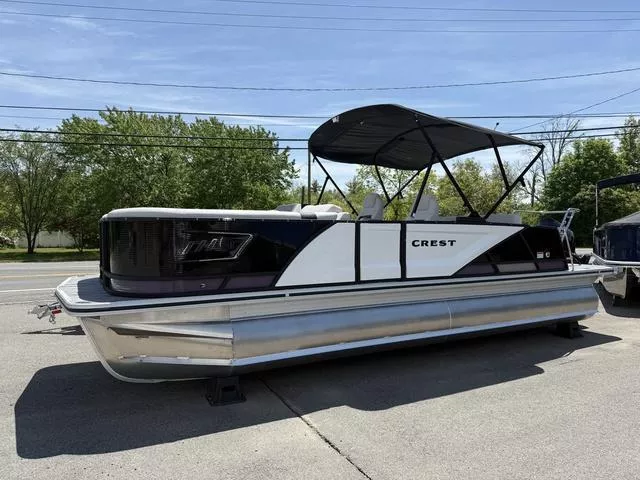 2025 Crest Caribbean 230 SLS Tri-Toon 200Hp 