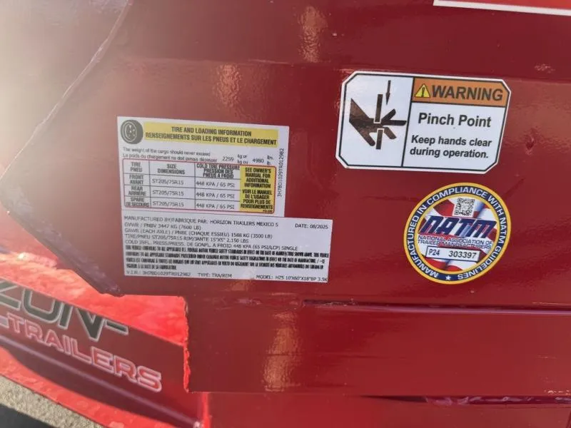 new Dump Trailers Horizon Trailers  for sale, in Burnt Hills, NY Thumbnail 15