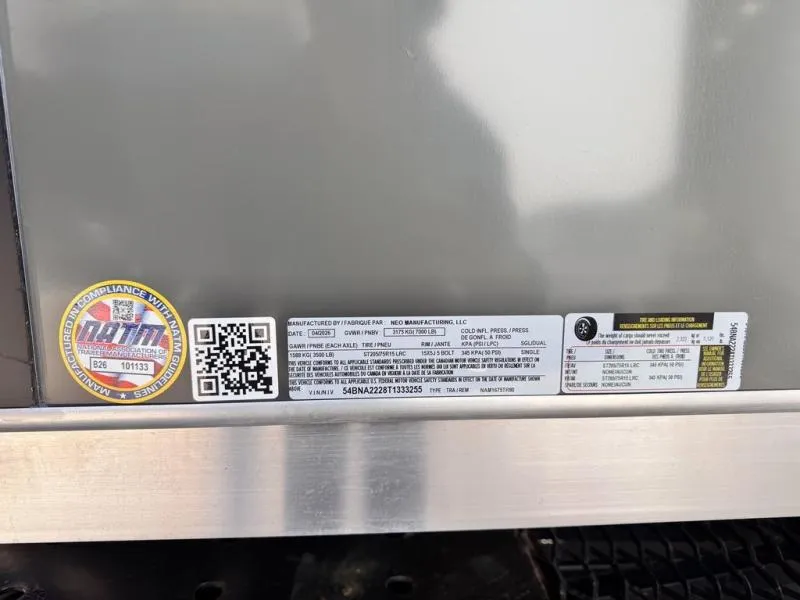 new Cargo (Enclosed) Trailers NEO Trailers  for sale, in Burnt Hills, NY Thumbnail 2