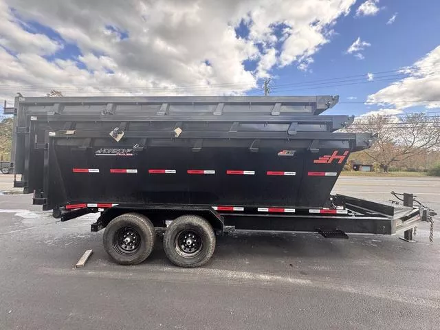 2026 Horizon Trailer RDZ 15.2K BP Hoist 16' W/ Three 16' Bins 