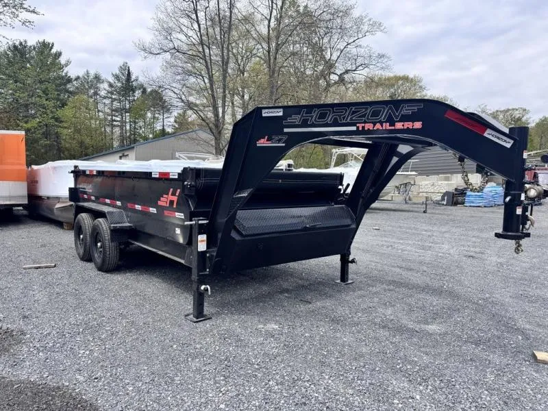 2026 Horizon Trailer LZ7 14K 83''X14' GN Dump W/ 30" High Sides  