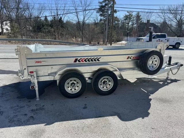 2025 K-Trail GALVANIZED Dump Trailers RS-12 HYDRO JACK Telescop 