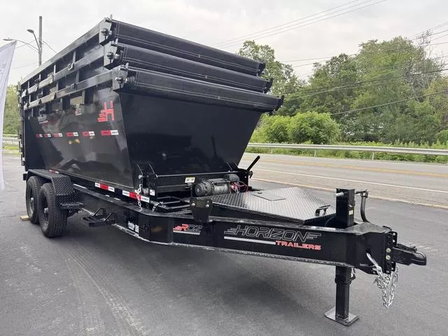 2025 Horizon Trailer RDZ 14FT  15,200 GVWR ROLL OFF TRAILER ONLY 
