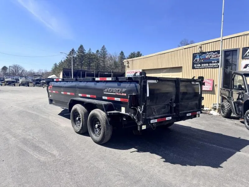 2026 Horizon Trailer LZ7 14K 83'' BP Hoist 16' W/30" High Sides 