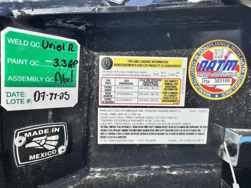 new Equipment / Flatbed Trailers Horizon Trailers  for sale, in Ballston Lake, NY Thumbnail 22