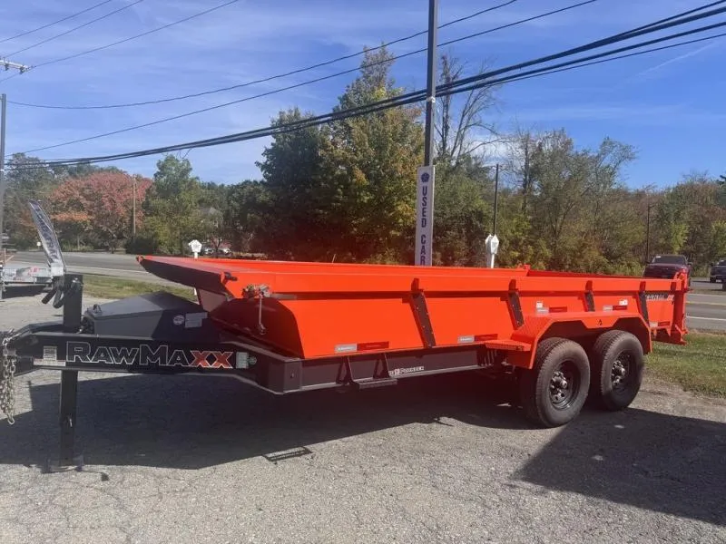 2025 Rawmaxx Trailers LPX 16' x 83" HD I-Beam Frame 14K LBS 