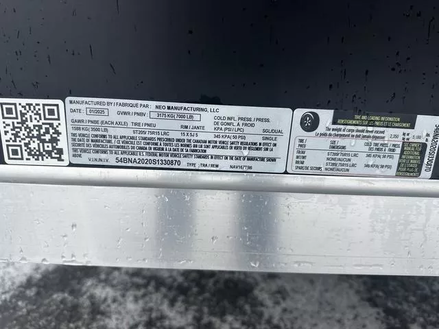 new Cargo (Enclosed) Trailers NEO Trailers  for sale, in Ballston Lake, NY Thumbnail 22