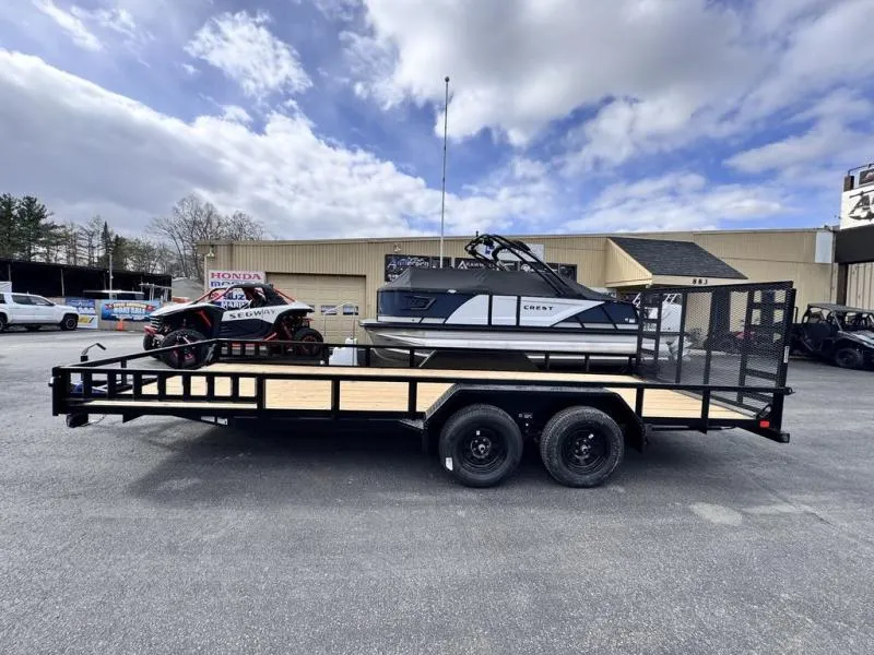 2026 Load Trail UE 7X18' Angle Frame Utility 7K GVWR W/Sideload 