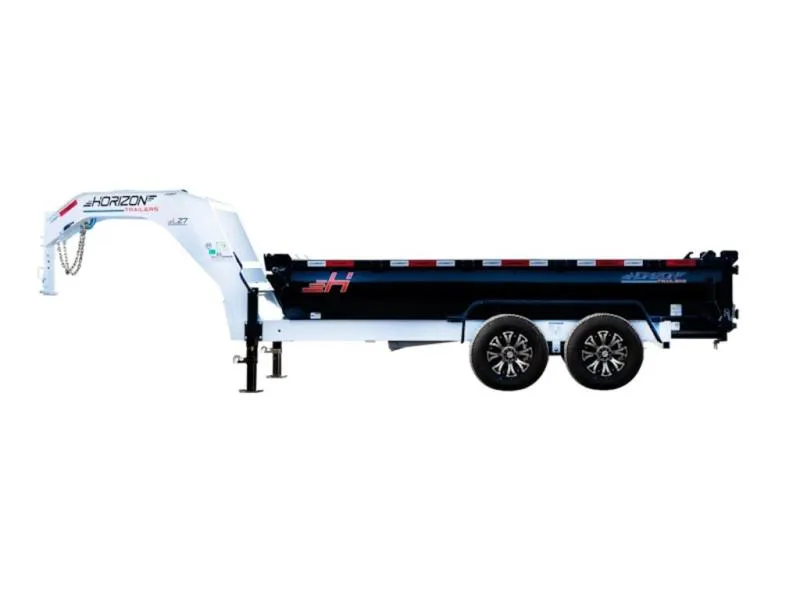 2026 Horizon Trailer LZ7 14K 83''X14' GN Dump W/ 30" High Sides  