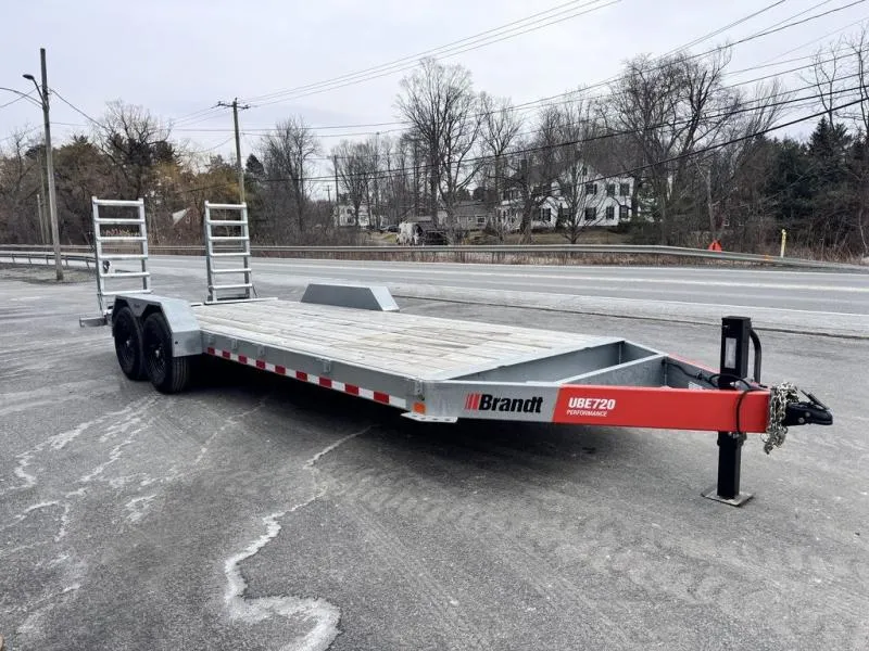 2026 Brandt Trailers UBE720 7X20' Performance Galvanized Equipment Trai