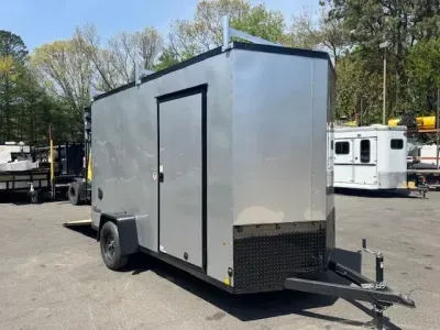 2026 Cargo Express 6x12 Enclosed Cargo Trailer with Ramp Rear Door W/ 6", Add'l HT 2029830
