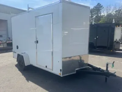 2026 Cargo Express 7x12 Enclosed Cargo Trailer with 6" Addt'l Height and Double Rear Doors 2029667