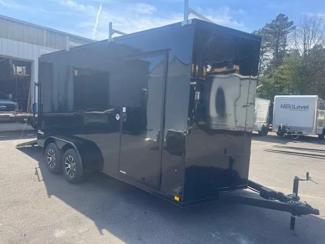 2026 Cargo Express 7x16 Enclosed Cargo Trailer with 6" Addt'l Height and Ramp Door 2029668
