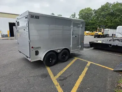 2026 Car Mate 7x12 Enclosed Cargo Trailer with Ramp Door 2030121