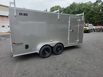 2026 Car Mate Trailers 7x16 Enclosed Contractor Trailer 2030122