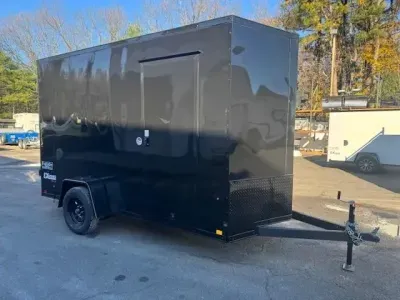 2026 Cargo Express 6x12 Enclosed Cargo Trailer with Ramp Door, W/ 6" Add'l Ht2029334