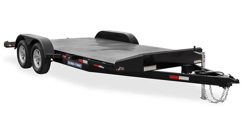 2026 Sure-trac Trailers 7x20 Steel Deck Car Hauler 10K 2029744