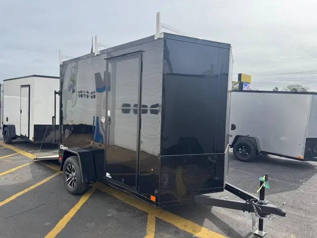 2026 Cargo Express 6X10 Enclosed Cargo Trailer With Ramp Door & Black Out Package 2029869