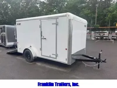 2025 Car Mate Trailers 7x12 Enclosed Trailer with Ramp Door 2029066
