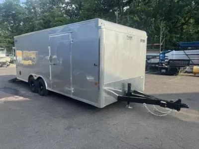 2026 Car Mate Trailers 8.5x20 Enclosed Landscape Trailer W/ Ext Tongue 2030076