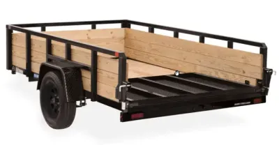 2027 Sure-trac Trailers 6X12 Tube Top Utility 3 Board High Side 2030143