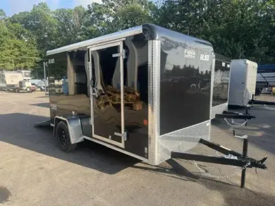 2026 Car Mate 6x12 Enclosed Trailer with Ramp Door 2030074