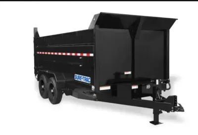 2026 Sure-trac Trailers 82 X 16 14K 3 Foot High Side Dump Trailer 2030032