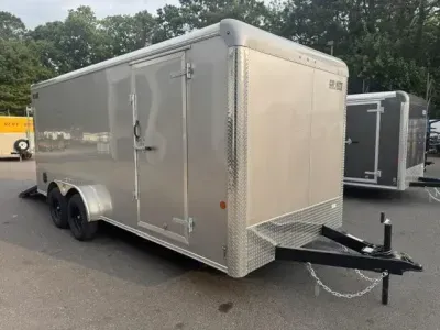 2026 Car Mate 7X18 Enclosed Trailer W/ 6" Add'l Ht 2030079