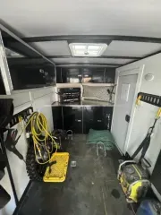 6x12 Custom Motorcycle Race Trailer