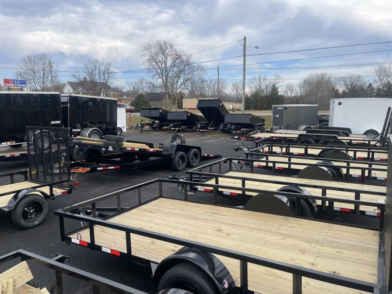 2024 Down 2 Earth Trailers 7x14 Single Axle Trailer