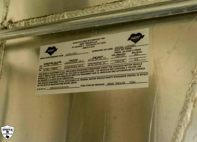 new Horse Trailers Hart Trailers  for sale, in Wills Point, TX Thumbnail 17