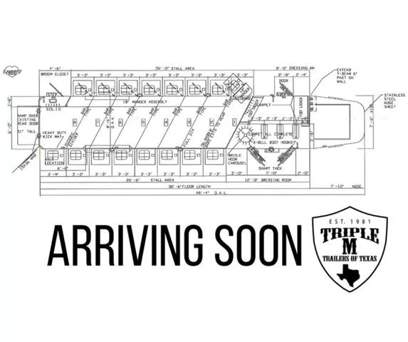 new Horse Trailers Hart Trailers  for sale, in Wills Point, TX Thumbnail 12