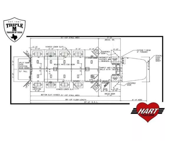 2026 Hart Trailers LO PRO EXPO 