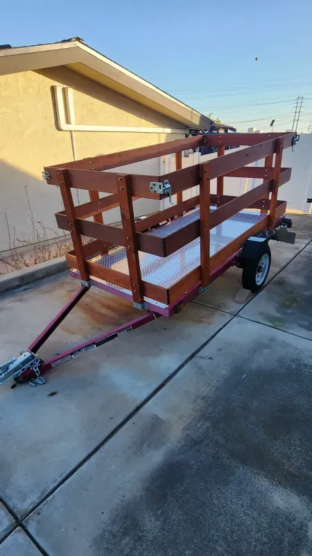 4x8 folding Trailer