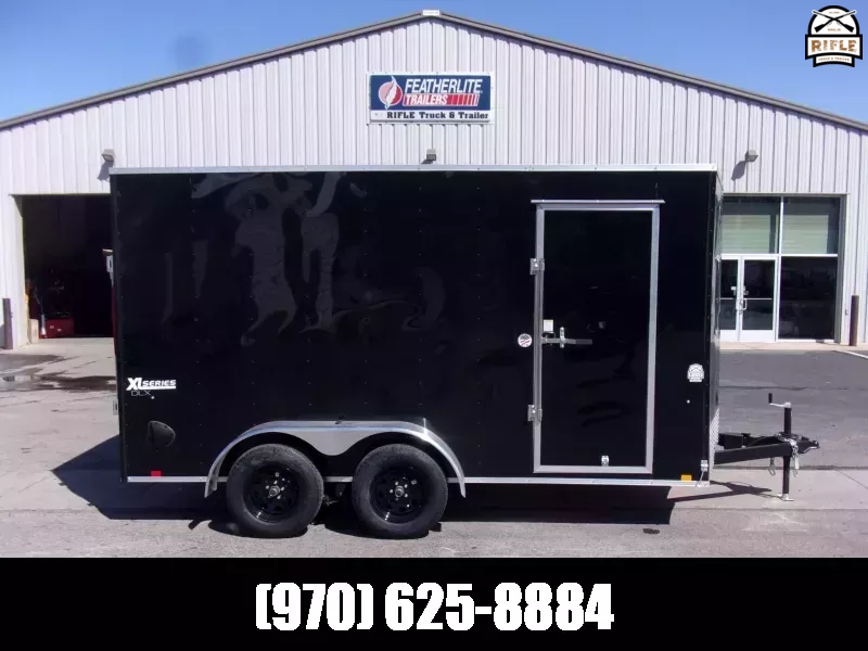 2025 Cargo Express KE-DX8414 - 7'X14' - Rear Ramp Cargo / Enclosed Trailer 1744133640