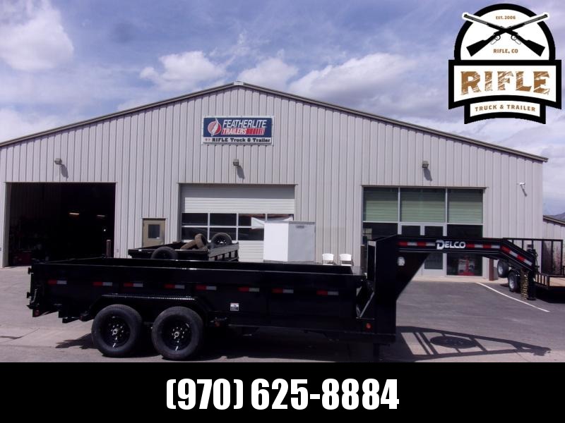 2022 Delco Trailers D816R72ESWK 83"X16' Dump Trailer 2022 Delco Trailers D816R72ESWK 83"X16' Dump Trailer